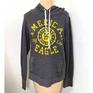 American Eagle Herren Y2K Hoodie Medium Vintage Streetwear Freizeit Urban - Bild 1 von 7