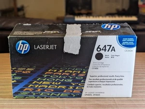 Original HP 647A CE260A Tonerkassette Schwarz 8.500 Seiten für CP4025 CP4525 - Bild 1 von 8