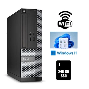 Dell OptiPlex 3020 SSF Desktop Computer 16GB Ram 240SSD Windows 11 Pro Wi-Fi - Picture 1 of 7