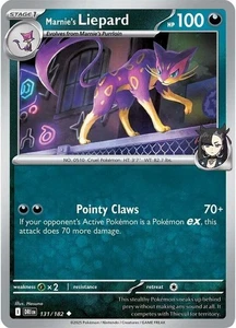 Pokemon - Marnie's Liepard - 131/182 - Uncommon - Reverse Holo - Scarlet & Viole - Picture 1 of 1