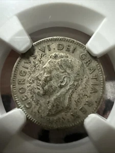 1950 Canada 10C By VF 35 - Picture 1 of 2