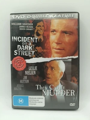 Incident On A Dark Street / They Call It Murder Double Feature Free Postage  - Image 1 of 3