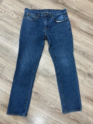 Pantalones de mezclilla Brooks Brothers para hombre 34x30 se adapta a 33x29 azul desteñido pierna recta adulto Foto 1 de 4