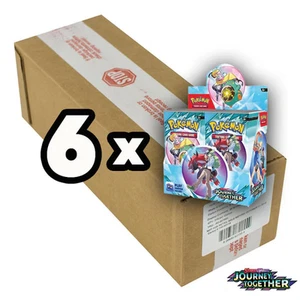 Pokemon TCG SV09 Journey Together Enhanced Booster Box (Sealed Case of 6x Box) - Picture 1 of 1