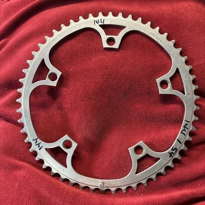 CAMPAGNOLO SUPER RECORD CHAIN RING 54 TOOTH 144 BCD 6, 7 , OR 8 SPEED - Image 1 of 4