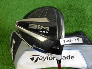 TaylorMade SIM Max 10.5* Driver Ventus Red 5 A Senior Graphite with Headcover - Picture 1 of 7