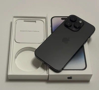 Apple iPhone 14 Pro 256 GB Unlocked - Broken - Bad Charging Port - Space Black - Image 1 of 4