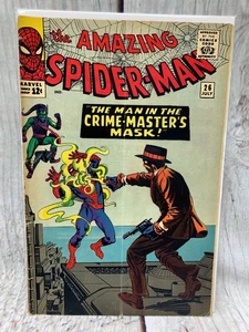 The Amazing Spider-Man #26 (Marvel Comics 1965) 1ª aplicación. of Crime Master 2.5 - Imagen 1 de 7