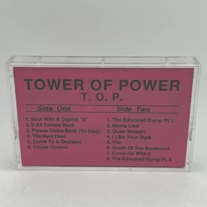 Tower of Power - T.O.P. Cassette Epic 1993 Funk Soul Advance PROMO - Picture 1 of 8