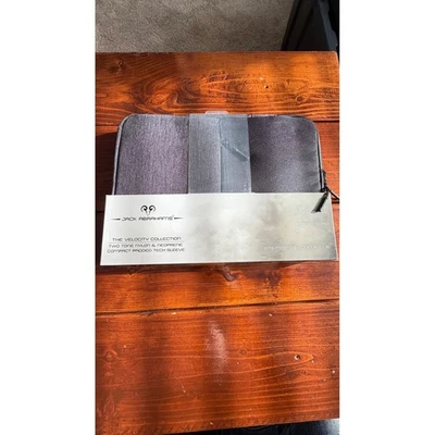 Portátil Jack Abrahams Velocity Dos Tonos Gris/Negro 13"-16" Nuevo Con Etiquetas Foto 1 de 4