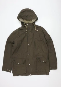 H&M Unisex Green Parka Jacket M Casual Outdoor - Picture 1 of 12