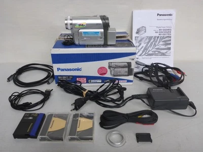 Panasonic NV-GS17EB Mini Dv Camcorder Camera Old Video Camera As Defective - Image 1 of 4