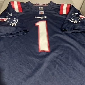 New England Patriots Jersey Cam Newton Size XL ON FIELD Nike Jersey - Picture 1 of 4