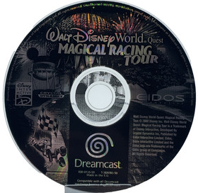 Walt Disney World Quest Magical Racing Tour Sega Dreamcast DC Spiel Game nur CD