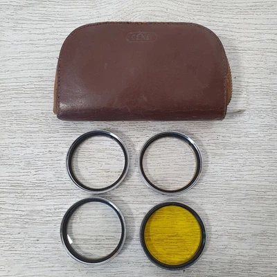 4x VINTAGE ACTINA 40.5MM SCREW IN FILTER LENS Set - B26 - Image 1 of 4