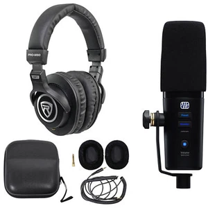 Presonus Revelator Dynamic USB-C Microphone For Recording/Podcasting+Headphones - Picture 1 of 12