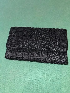 Bolso de noche con cuentas nuevo sin etiquetas clutch/sobre con cadena - Imagen 1 de 16