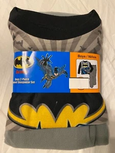 BATMAN The JOKER Comic Book BOYS Youth New FLEECE sleep PAJAMA Pants T-shirt POW - Picture 1 of 4
