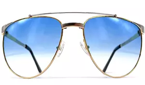NOS vintage DUNHILL 6034 sunglasses - Austria 80's - Large - GOLD PLATED - Bild 1 von 9