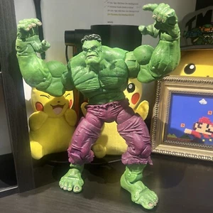 2006 Toybiz/Marvel Legends Icons 12" Green Incredible Hulk RARE Figure Posable - Bild 1 von 9