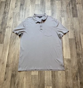 Camisa Polo John Varvatos Para Hombre Talla XL Informal Gris - Imagen 1 de 6