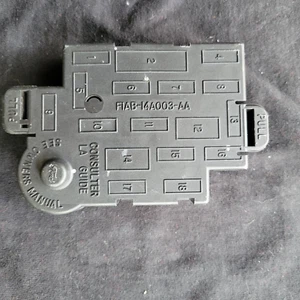 F1AB-14A003-AA 1991 - 1997 Ford OEM Fuse Box Cover - Picture 1 of 6