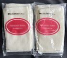 Vintage Two(2) Pairs Of White Thermal Knee Warmers, Dream Products, New