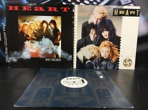 3 X Heart Job Lot 12” Single Vinyl Record Rock 80’s Alone Never Dreams The Girl - Picture 1 of 11