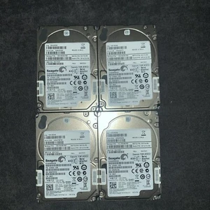 Lot of 4 Seagate ST900MM0036 900GB 10K RPM 2.5 SAS 6Gbps Hard Drive HDD - Picture 1 of 1