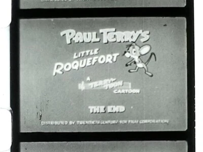 Carrete de 3 pulgadas Little Roquefort Haunted Cat película de 8 mm Foto 1 de 4