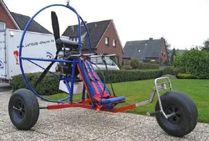 Trio-Star Delta Parazoom Trike Airplane Wood Model Replica Small Free Shipping - Picture 1 of 1