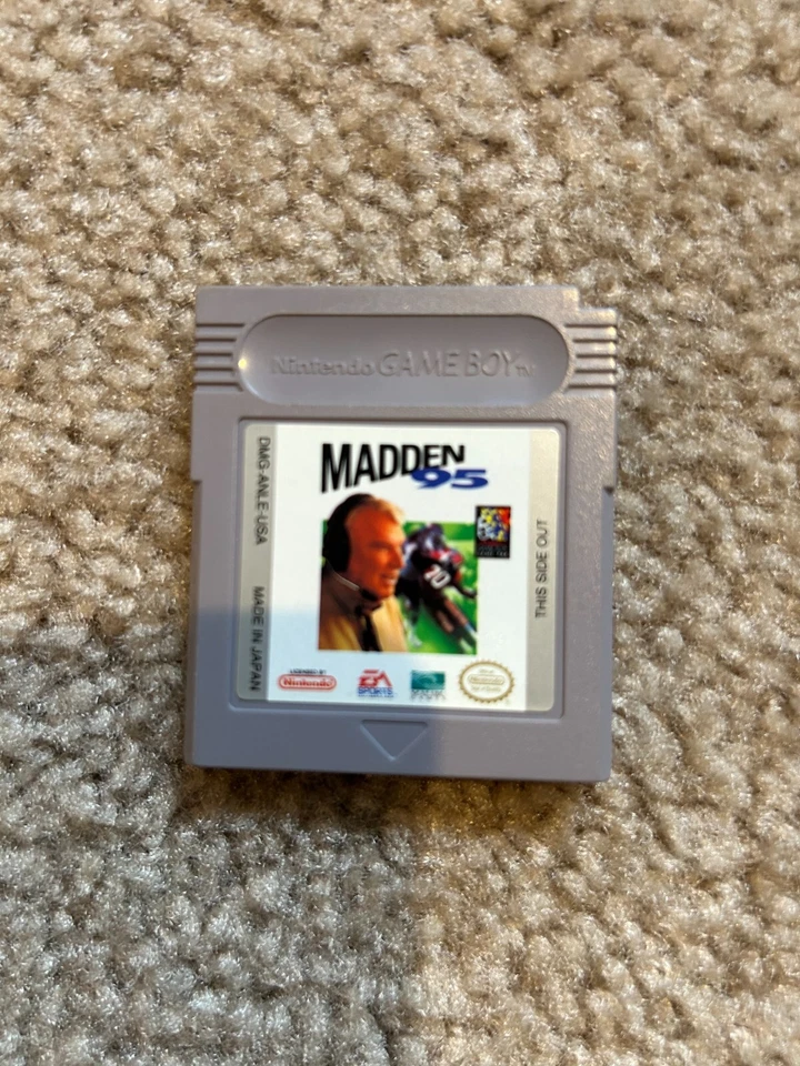 Madden 95 NFL 1995 (Nintendo Game Boy GB) оригинальная игра - Изображение 1 из 1