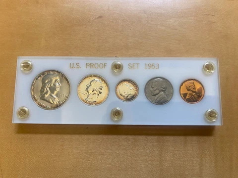 1953 US Proof Set Cover