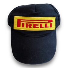 Pirelli F1 Racing Hat Cap Authentic Black Gold Rare Ferrari One Size