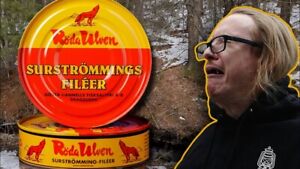 Swedish SURSTROMMING - FERMENTED HERRING*STINKIEST FOOD IN THE WORLD*STAG PARTY