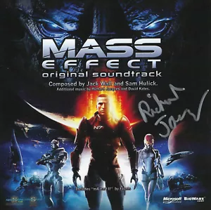 Mass Effect (2007) Video Game Soundtrack CD / signed by Composer Richard Jacques - Bild 1 von 2