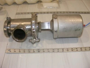 2 1/2" 2 vías ALFA LAVAL VÁLVULA NEUMÁTICA ACERO INOXIDABLE ACCIONADO TRI CLOVER en NJ - Imagen 1 de 7