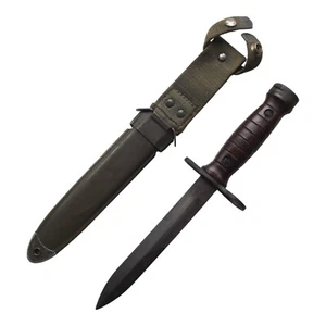 Italian Armed Forces M1 Carbine Bakelite Handle Bayonet & Scabbard - Picture 1 of 1
