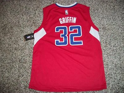 BLAKE GRIFFIN New NWT Boys Youth Kids Jersey Adidas Sleeveless Shirt Clippers - Image 1 of 2