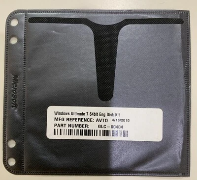 Windows 7 Ultimate 64 Bit UPGRADE ACADEMIC STUDENT EDITION STUDENT SYSTEMS MEDIA - Image 1 of 2