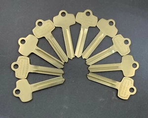 Lots of Nickel Silver A1114A 1A1A1 Type Key Blanks for Best A Keyway:: - Picture 1 of 4
