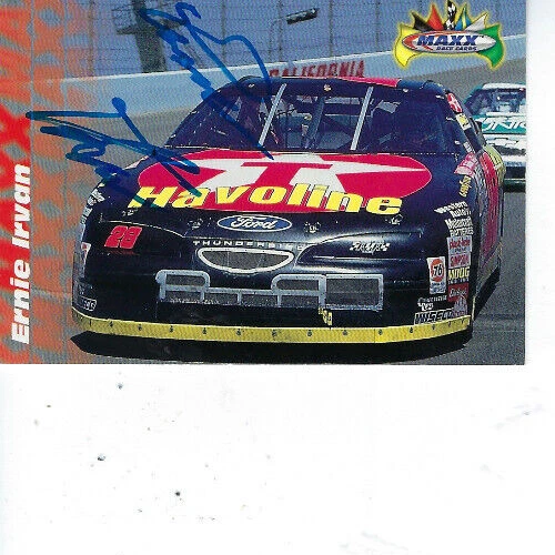 ERNIE IRVAN SIGNED 1997 MAXX RACING #73 - NASCAR - Image 1 of 1