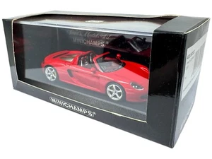 MINICHAMPS PORSCHE Carrera GT Rot Vitrine 2003 - 400062632 - INKgrafiX TOYS A332 - Picture 1 of 18