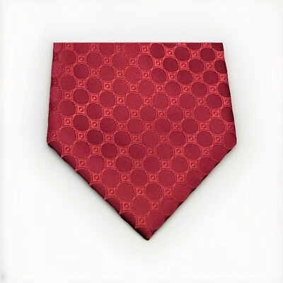 Corbata Croft & Barrow roja 100 % poliéster para hombre hecha en China Foto 1 de 4