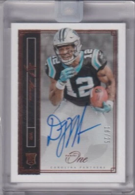 Dj Moore 2018 Panini One Copper Canvas Rc On Card Auto Ssp (18/25) - Image 1 of 2