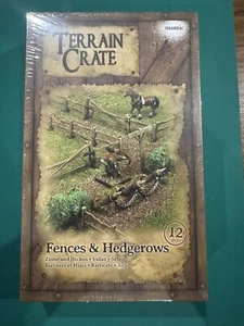 Terrain Crate: Battlefield Fences and Hedges - Gaming terrain Free Post In Aus - Picture 1 of 2