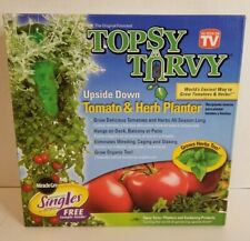 NIB Topsy Turvy The Original Patented Upside Down Tomato And Herb Planter