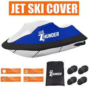 Jet Ski watercraft Cover 2-3 Person 120"-135" for Sea Doo GTI 90/130 Wake 170 - Picture 1 of 15