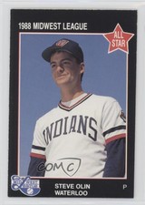 1988 Midwest League All-Star Steve Olin #30