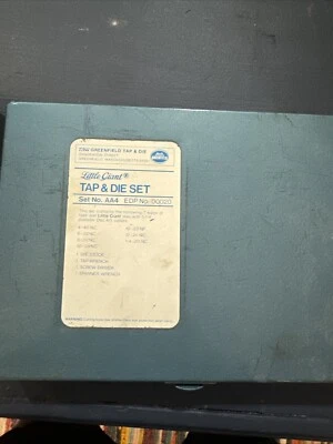 TRW GREENFIELD TAP & DIE SET. SET No. AA4 - Image 1 of 4